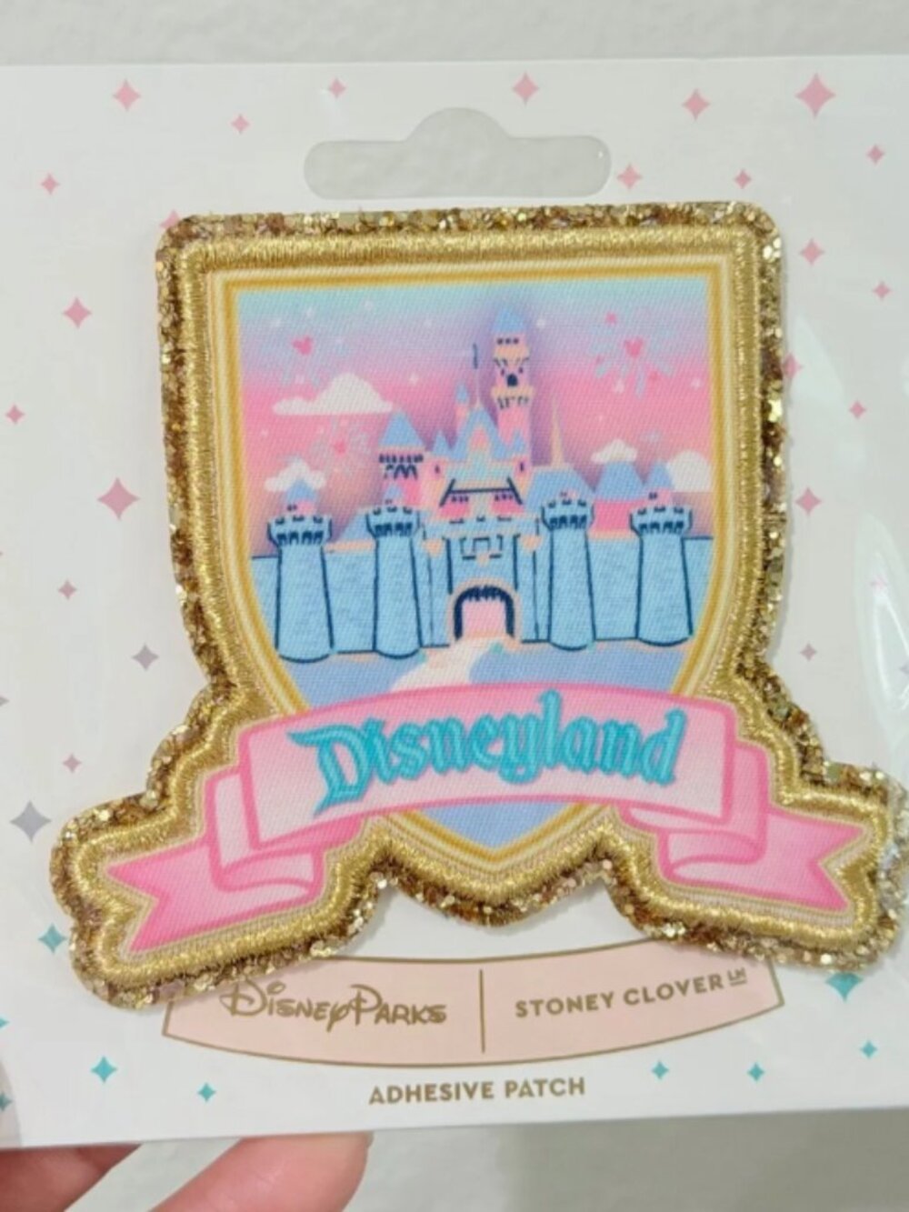 Stoney Clover Lane Disneyland Parks Castle Adhesive Patch